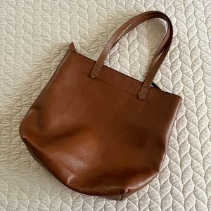 Madewell zip top medium transport tote